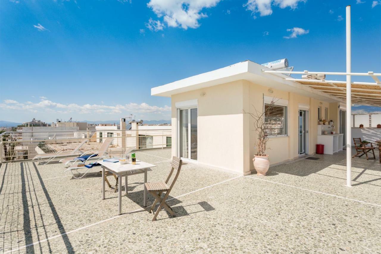 Seafront Penthouse Leo Appartement Kalamáta Buitenkant foto